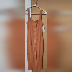 Billabong Women's Nissi Henley Knit Dress, Size M